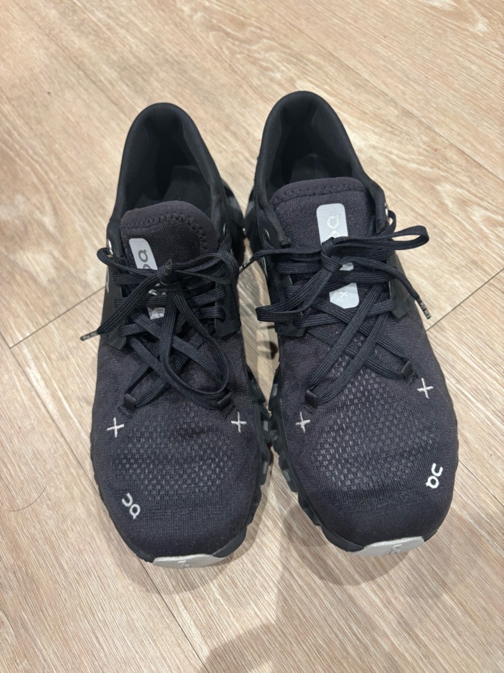 On Running Black Lace-Up Athletic Sneakers - Picture 6 of 6